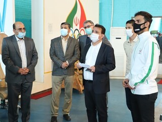 بازدید سرپرست فدراسیون پزشکی ورزشی از پایگاه قهرمانی فارس