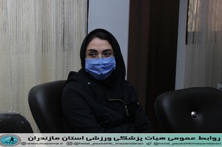 / تقدیر و تشکی رئیس هیات پزشکی ورزشی استان از اعضا هیات /