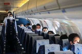 فاصله گذاری اجتماعی در مسافرت های هوایی