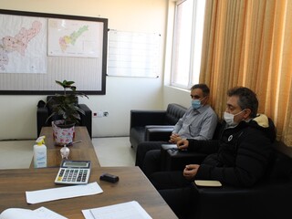 جلسه هماهنگی با رئیس هیأت پزشکی شهرستان البرز قزوین