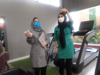 بازدید رئیس هیات از باشگاههای ورزشی - چهار محال وبختیاری