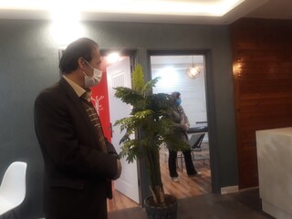 بازدید رئیس هیات از باشگاههای ورزشی - چهار محال وبختیاری