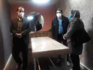 بازدید رئیس هیات از باشگاههای ورزشی - چهار محال وبختیاری