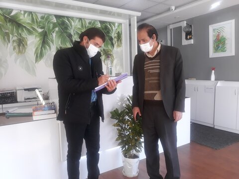 بازدید رئیس هیات از باشگاههای ورزشی - چهار محال وبختیاری