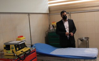 بازدید دکتر اردیبهشت از ستاد پزشکی ورزشی آزادی