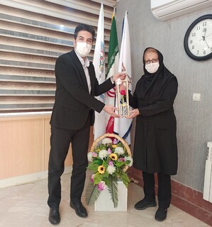 تجلیل از بانوان شاغل هیات پزشکی ورزشی به مناسبت روز زن