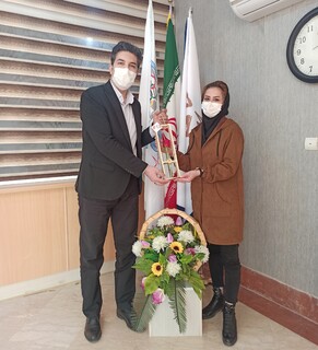 تجلیل از بانوان شاغل هیات پزشکی ورزشی به مناسبت روز زن
