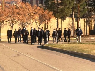 تست تب سنجی هیات پزشکی ورزشی شهرستان گرمسار