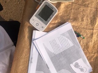 تست تب سنجی هیات پزشکی ورزشی شهرستان گرمسار