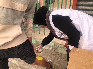 تست تب سنجی هیات پزشکی ورزشی شهرستان گرمسار