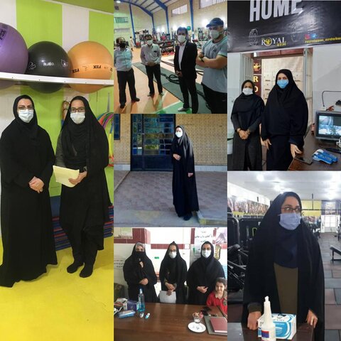 تقدیر و تشکر از بازرسین شهرستان های هیات پزشکی ورزشی استان یزد