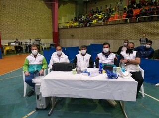 گزارش تصویری : پوشش پزشکی مسابقات کشتی انتخابی تیم ملی نوجوانان و جوانان توسط هیات پزشکی ورزشی مازندران