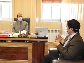 دیدار رئیس و دبیر هیات پزشکی ورزشی فارس با مدیرکل و معاون ورزشی، ورزش و جوانان فارس