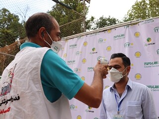 پوشش پزشکی و نظارت بر رعایت شیوه نامه های بهداشتی در مرحله مقدماتی رقابتهای تنیس تورجهانی زیر 18 سال توسط هیات پزشکی ورزشی فارس