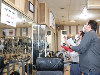 بازرسی هفتگی مشترک ناظرین هیات پزشکی ورزشی فارس و بازرسان دانشگاه علوم پزشکی شیراز از باشگاه های ورزشی