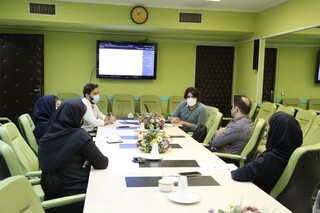 جلسه بررسی نرم افزار جامع خدمات درمانی