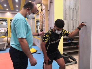 ارائه خدمات در مرکز بازگشت به تمرین هیات پزشکی ورزشی فارس به ورزشکاران
