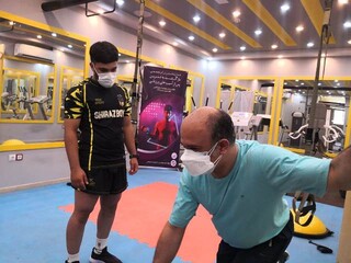 ارائه خدمات در مرکز بازگشت به تمرین هیات پزشکی ورزشی فارس به ورزشکاران