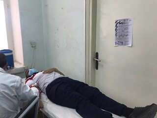 آغاز پویش اهدا خون جامعه ورزش و جوانان شهرستان اوز در استان فارس