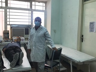 آغاز پویش اهدا خون جامعه ورزش و جوانان شهرستان اوز در استان فارس