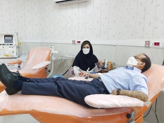 پویش سراسری اهدای خون/ رئیس هیأت ژیمناستیک استان کرمان