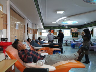 اجرای طرح اهدای خون