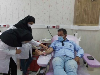 اجرای طرح سراسری اهدای خون جامعه ورزش استان کرمان