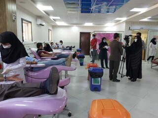 اجرای طرح سراسری اهدای خون جامعه ورزش استان کرمان