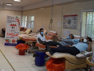 اجرای طرح سراسری اهدای خون جامعه ورزش استان قم