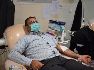 اجرای طرح سراسری اهدای خون جامعه ورزش استان قم