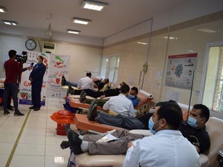اجرای طرح سراسری اهدای خون جامعه ورزش استان قم