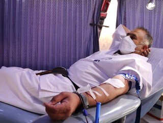 اهدا خون ورزشکاران شیرازی