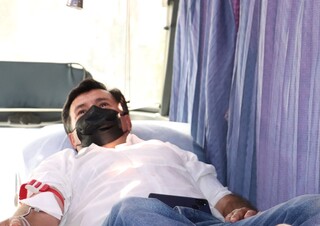 اهدا خون ورزشکاران شیرازی به همت هیات پزشکی ورزشی فارس