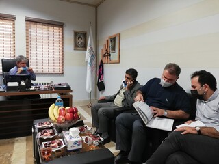جلسه بررسی عملکرد و بازدید از هیات پزشکی ورزشی استان اردبیل