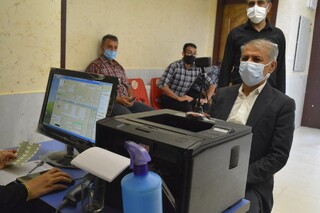 حضور جامه ورزش شهرستان نی ریز فارس در پویش سراسری اهدا خون
