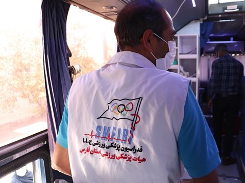 اهدا خون ورزشکاران شیرازی به همت هیات پزشکی ورزشی فارس