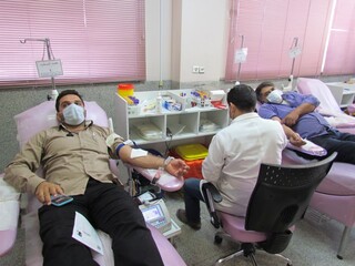 حضور جامعه ورزش استان یزد در پویش اهدا خون