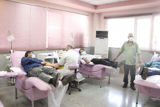 حضور جامعه ورزش استان یزد در پویش اهدا خون