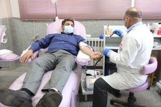 حضور جامعه ورزش استان یزد در پویش اهدا خون