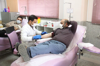 حضور جامعه ورزش استان یزد در پویش اهدا خون