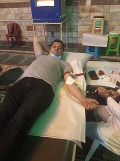 حضور جامعه ورزش شهرستان کوار استان فارس در پویش اهدا خون