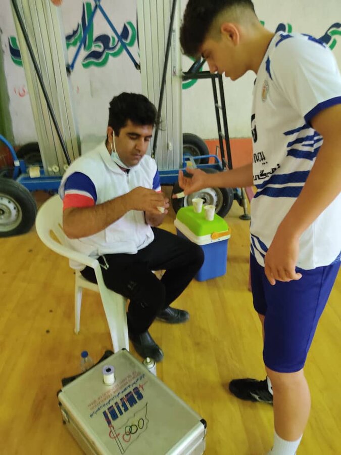 پوشش پزشکی مطلوب مسابقات هندبال جوانان باشگاه های کشور در یاسوج