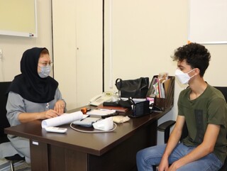 انجام معاینات پزشکی از تیم اعزامی کاراته فارس به رقابتهای کشوری توسط هیات پزشکی ورزشی فارس