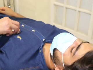 انجام معاینات پزشکی از تیم اعزامی کاراته فارس به رقابتهای کشوری توسط هیات پزشکی ورزشی فارس