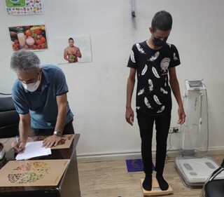 معاینات پزشکی دانش آموزان تربیت بدنی کرمان
