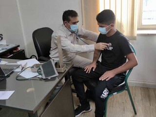 معاینات پزشکی دانش آموزان تربیت بدنی کرمان
