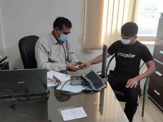 معاینات پزشکی دانش آموزان تربیت بدنی کرمان