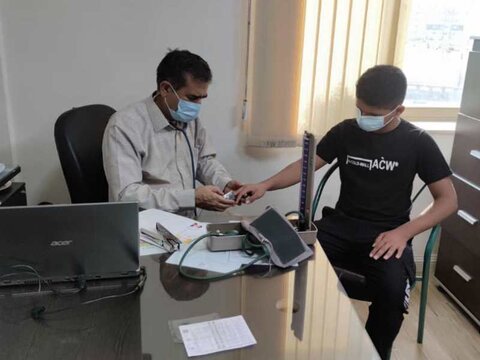 معاینات پزشکی دانش آموزان تربیت بدنی کرمان