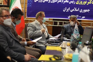 گزارش تصویری،مجمع عمومی هیات پزشکی ورزشی مازندران ، با حضور دکتر غلامرضا نوروزی، رئیس فدراسیون پزشکی ورزشی کشور و دکتر حسن رنگرز ، مدیر کل دستگاه ورزش مازندران