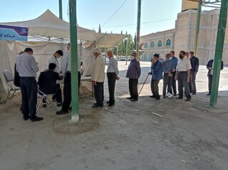 ایستگاه رایگان تندرستی لرستان به روایت تصویر